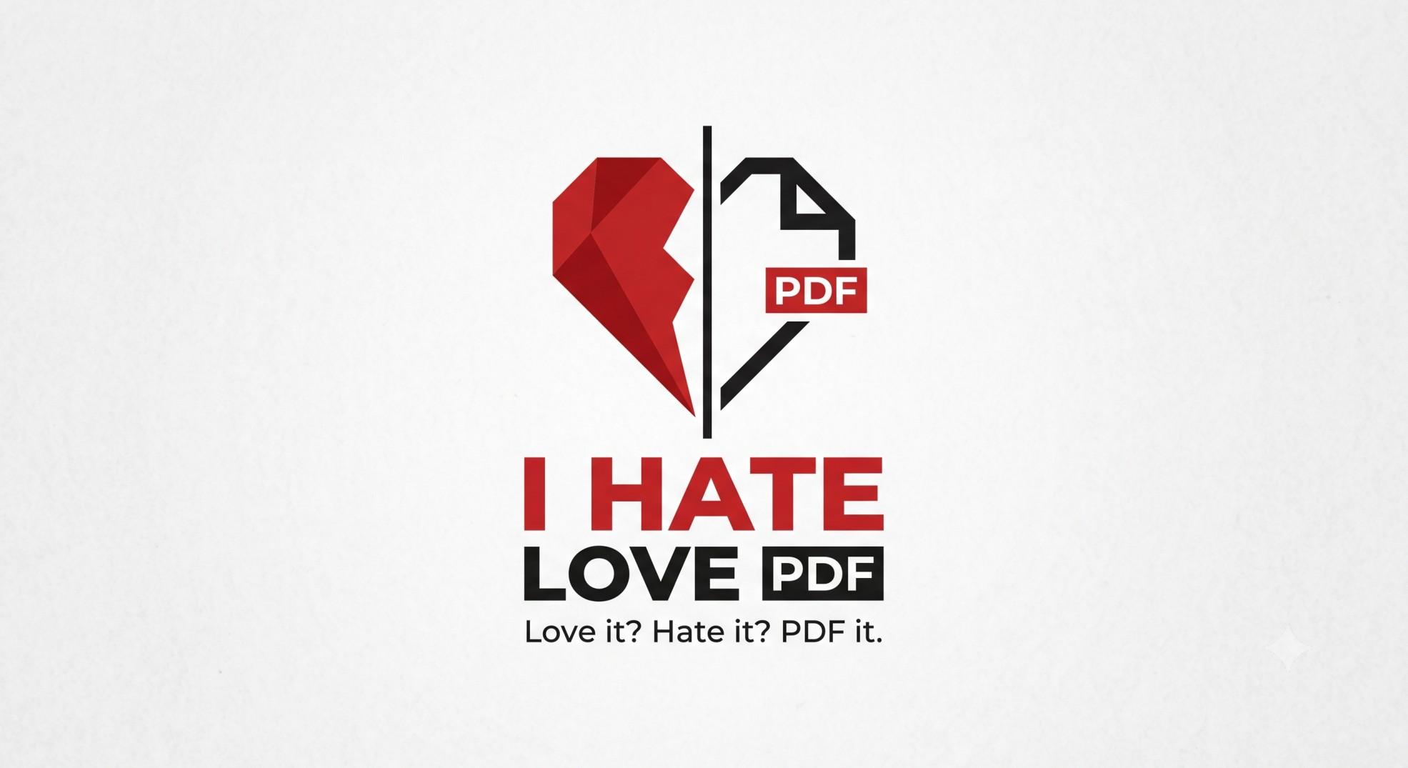 I Hate Love PDF logo